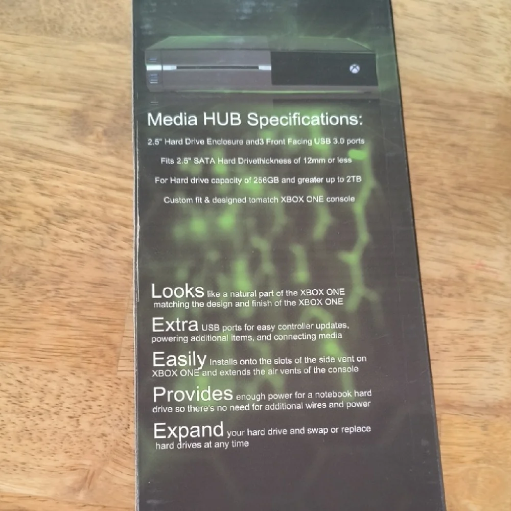 Xbox One Hard Drive Enclosure - Black